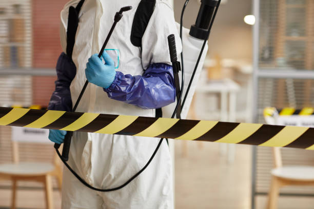 Professional Biohazard technician working in Hudson, MI